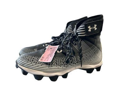 Used Under Armour FRANCHISE Adult FB Cleats Black Senior 7 11450-S000519519