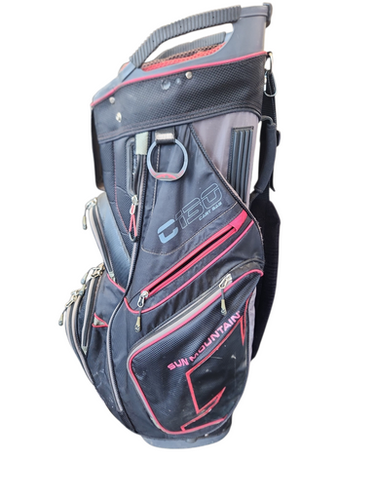 Used Sun Mountain CART BAG Mens Cart Bag Black 11450-S000519031