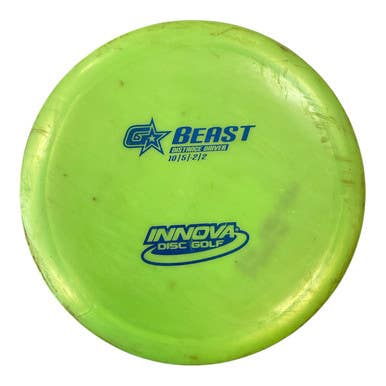 Used Innova GSTAR BEAST Disc Golf Driver Green 175g 11450-S000517508