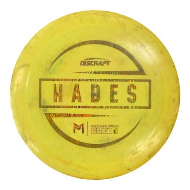Used Discraft ESP HADES Disc Golf Driver Yellow 175g 11450-S000517506