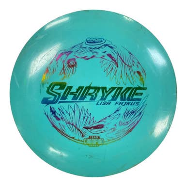 Used Innova STAR SHRYKE Disc Golf Driver Teal 167g 11450-S000516924
