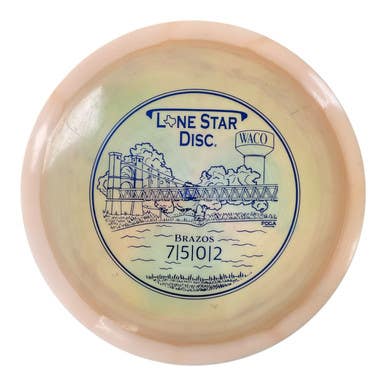 Used Lone Star Disc BRAVO BRAZOS Disc Golf Driver Orange 165g 11450-S000516883