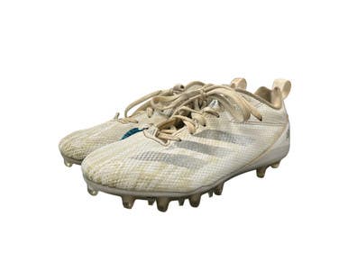 Used Adidas Adizero Electric.2 Jr FB Cleats White Junior 01.5 11450-S000514183