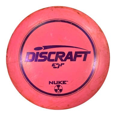 Used Discraft NUKE Disc Golf Driver Pink 172g 11450-S000510210