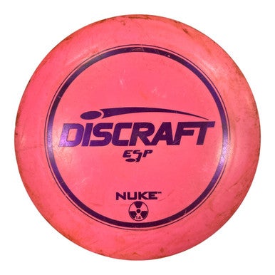 Used Discraft NUKE Disc Golf Driver Pink 172g 11450-S000510210