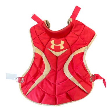 Used Under Armour CATCHERS CP Catchers Chest Protector Red Youth 11450-S000509882