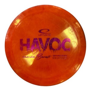 Used Latitude 64 HAVOC Disc Golf Driver Orange 170g 11450-S000509018
