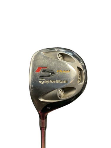 Used Taylormade R5 DUAL Mens Fairway Wood LH 5 Wood 11450-S000507430