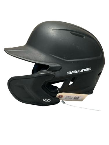 Black One Size Fits All 6 7/8 - 7 5/8 Rawlings Mach Batting Helmet (Used)