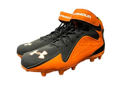 Used Under Armour Team Renegade MC FB Cleats Orange Senior 16 11450-S000491505