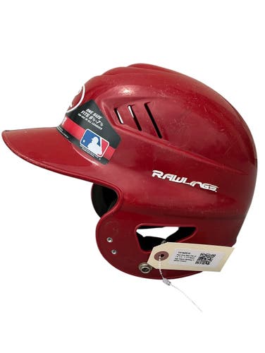 Red One Size Fits All 6 1/2 - 7 1/2 Rawlings Vapor Batting Helmet (Used)