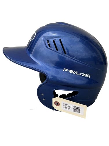 Blue One Size Fits All 6 1/2 - 7 1/2 Rawlings RCFH Batting Helmet (Used)
