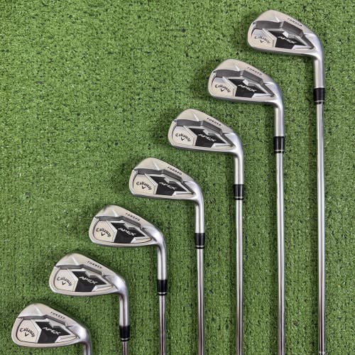 Callaway Apex CF 19 Iron Set 4-PW True Temper Elevate 95 Regular Flex Steel