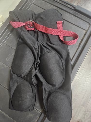 Black Men's Medium Adult Riddell Game Pants (Used)