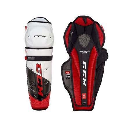 Junior CCM JetSpeed FT4 12" Shin Pads (New)