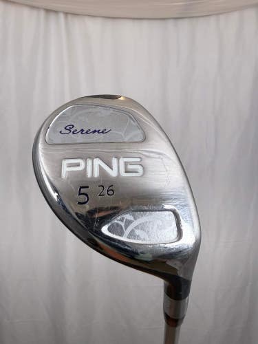 Ping Serene 5 Hybrid 26 Ult 210 Ladies Flex 38 +HC