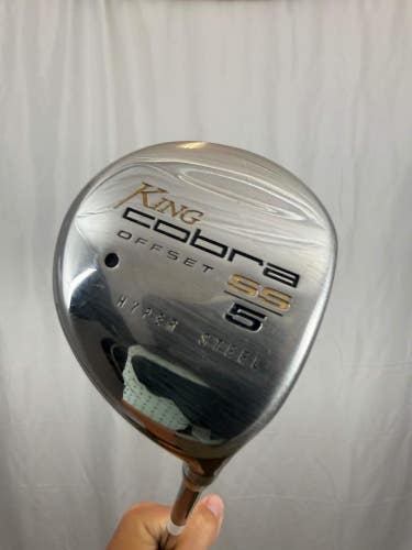 Cobra SS hyper steel offset 5-Wood aldila Stiff Flex 42 +HC