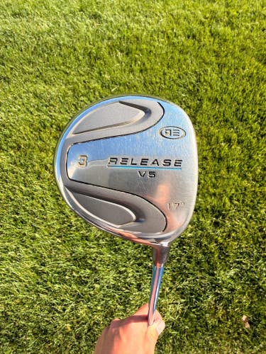 US Kids Golf Release V5 3-Wood 17 Tour Series 65g Youth Flex 40.5 +HC NICE