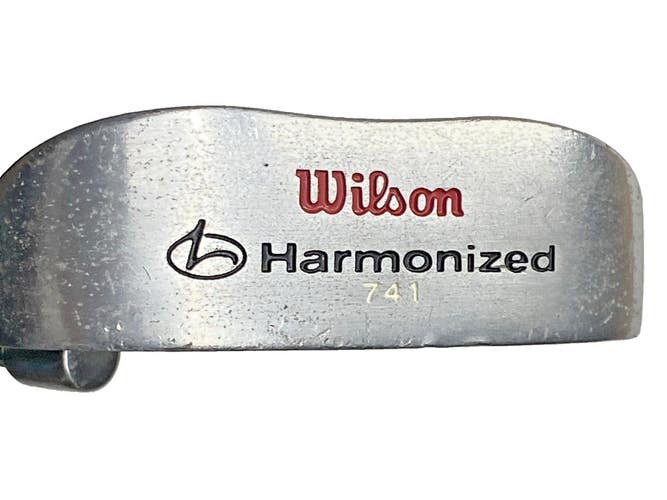 Wilson Harmonized 741 Insert Blade Putter RH Steel Shaft 35" New Midsize Grip