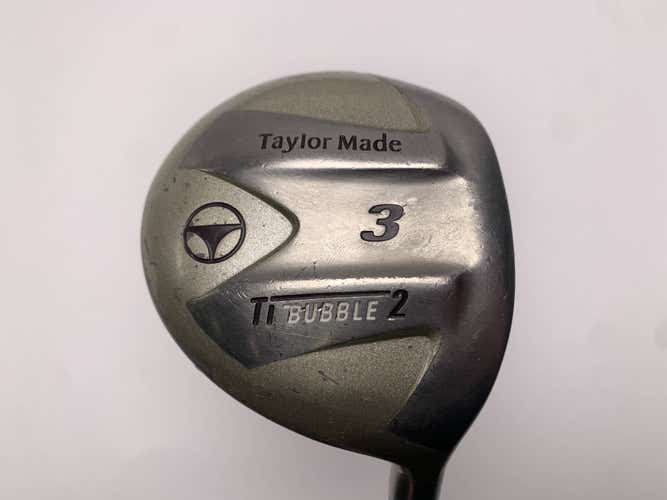 TaylorMade Ti Bubble 2 3 Fairway Wood 15* Bubble 2 60g Ladies Graphite Womens RH