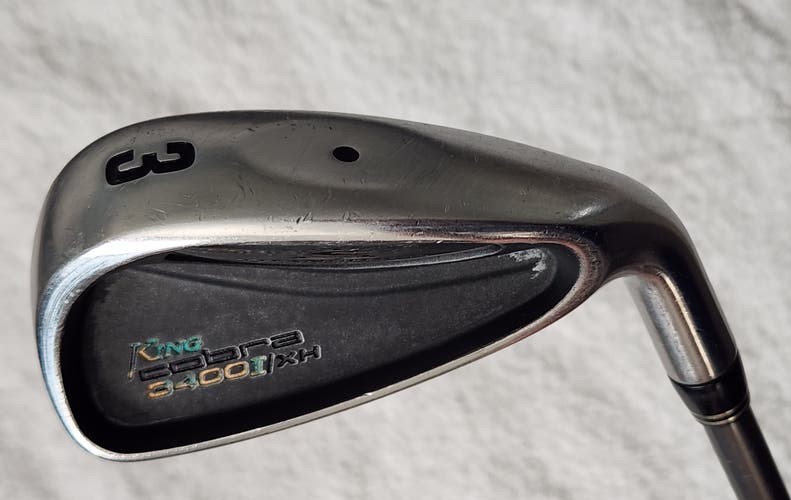 Cobra 3400 I/XH Single 3 Iron RH; Graphite Shaft