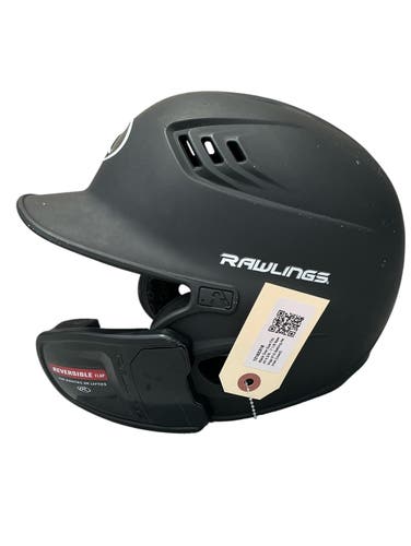 Black One Size Fits All 6 3/8 - 7 1/8 Rawlings R16 Batting Helmet (Used)