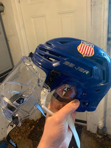 NTDP Small Bauer Re-Akt 155 Helmet Pro Stock (Used)