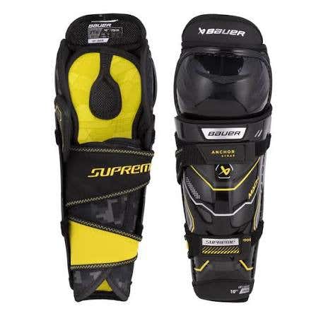 Youth Bauer Supreme Mach 9" Shin Pads (New)