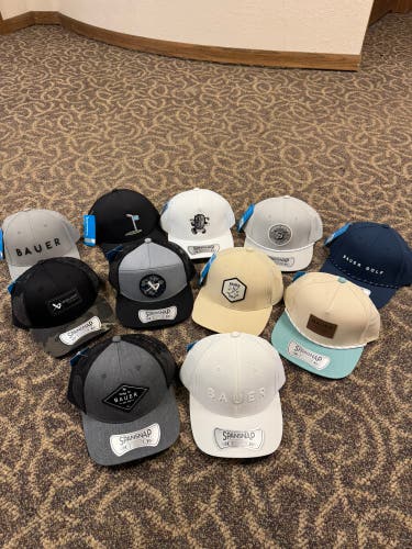 **11-PACK** Bauer Hockey Spring Collection Hats