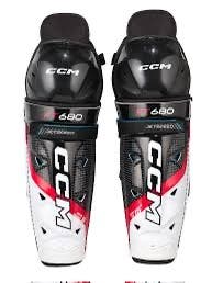 Junior CCM JetSpeed FT680 12" Shin Pads (New)