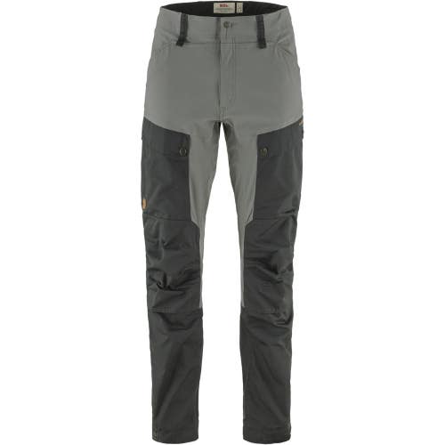 Fjallraven Keb Pants Men's 30X34 Iron Gray Stretch Straight Leg Trouser NCB41