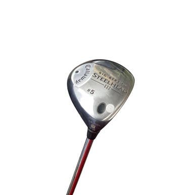 Used Callaway BIG BERTHA STEELHEAD III Mens Fairway Wood RH 5 Wood 11760-S000091638