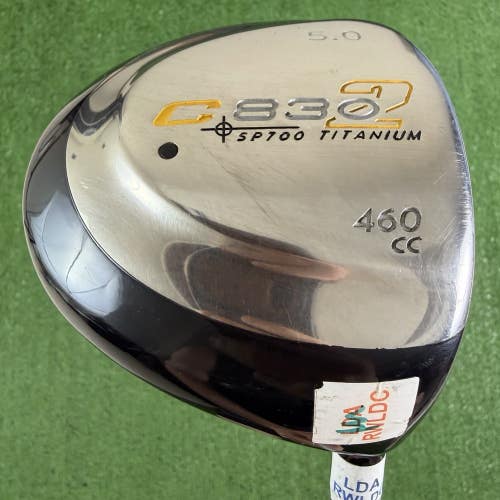 Alpha Golf C830 2 Driver 460CC 5 Degree Long Drive House of Forged Shaft 48