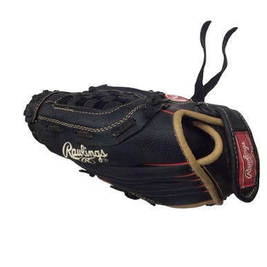 Used Rawlings PLAY MAKER SERIES BB/SB Glove RH Throw Black 10 1/2" 11760-S000091561