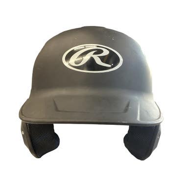 Used Rawlings 6 3/8 - 7 1/8 Batting Helmet No Mask Black SM 11760-S000091557
