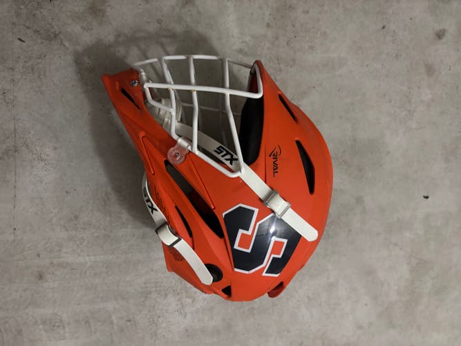 Syracuse STX Rival Helmet Matte Orange