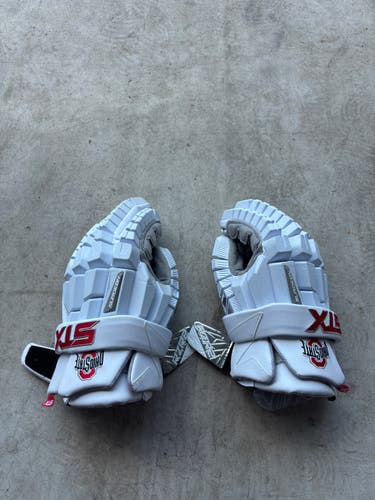 STX Rzr Ohio State Lacrosse Gloves (Used)