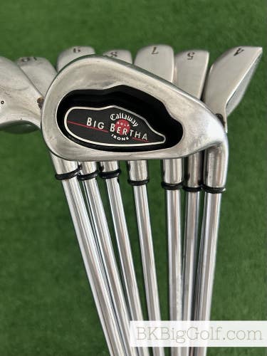 Callaway Big Bertha Iron Set 4-G / True Temper Regular