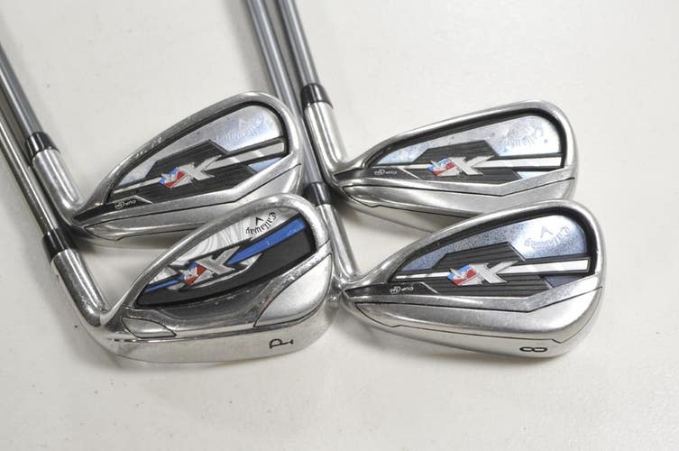 Callaway XR 7-PW Iron Set Ladies Womens Flex RH Project X 4.0 Graphite # 218087