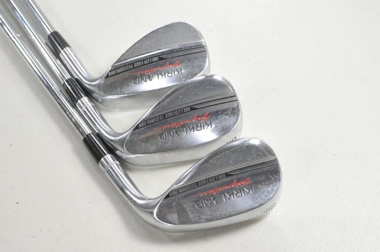 Kirkland Signature Milled GW 52*, SW 56*, LW 60* Wedge Set Right Steel # 218222