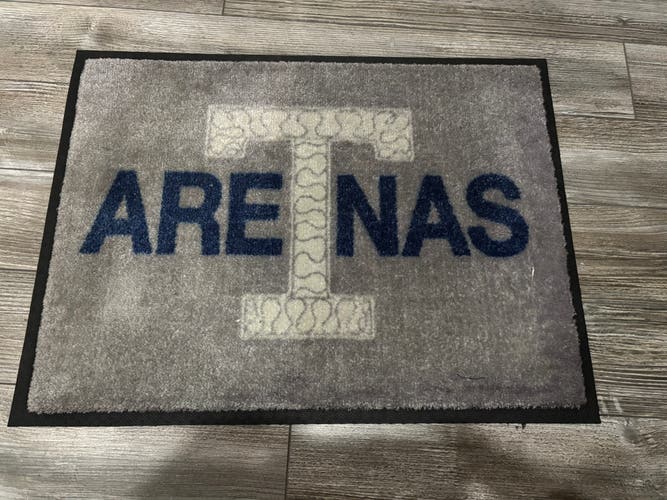 Team issued NHL Toronto Arenas / Toronto Maple Leafs skate mat. Rare