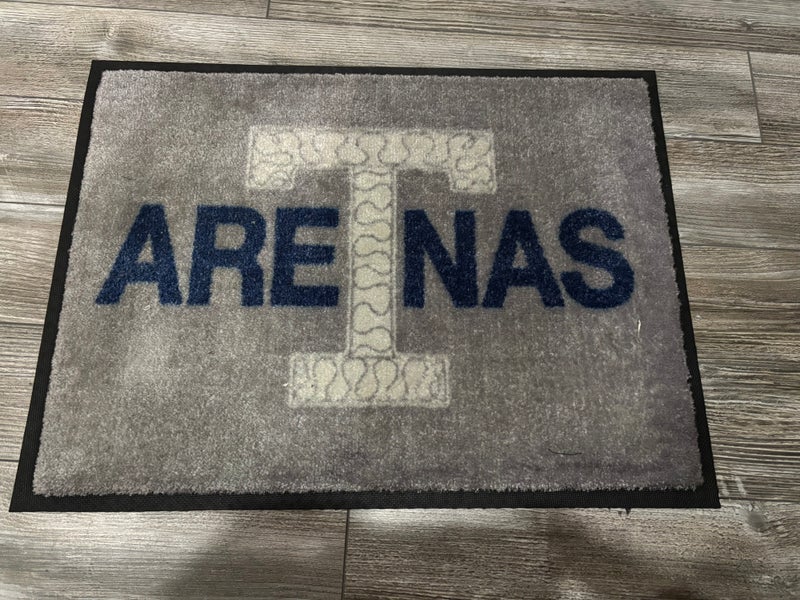 Team issued NHL Toronto Arenas / Toronto Maple Leafs skate mat. Rare