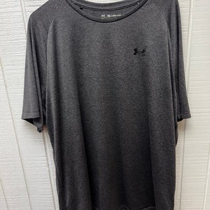 Under Armour Men’s 3XL Tall Gray Tee Activewear Sporty Lightweight Athleisure