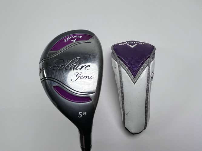 Callaway Solaire Gems 5 Hybrid 25* Solaire 45g Ladies Graphite Womens RH HC