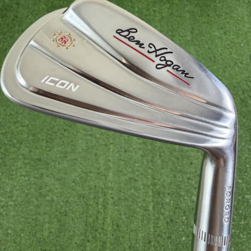 Ben Hogan Icon Forged 7 Iron KBS Tour 90g Stiff Flex Steel +1/4 Long