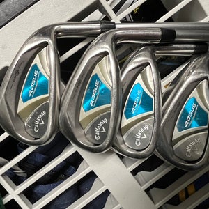 Women's 2018 Callaway Rogue CF-18 Right Handed Iron Set PW-7 IRON