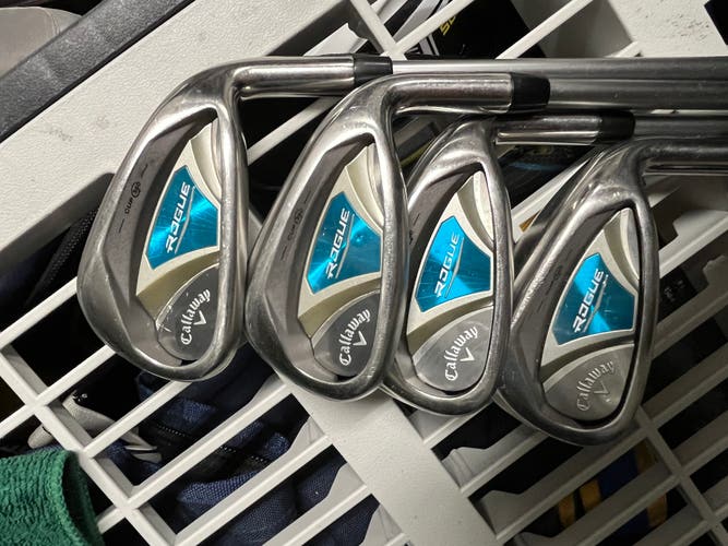Women's 2018 Callaway Rogue CF-18 Right Handed Iron Set PW-7 IRON