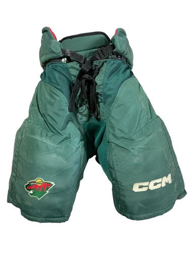 Wild Senior Large CCM HP45X Hockey Pants Pro Stock (Used) 20476