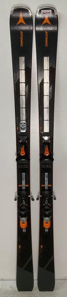2026 Men's Atomic 181cm Redster Q 9.8 Revoshock S Demo Skis W Atomic 12 Bindings (Used)(26DS14)