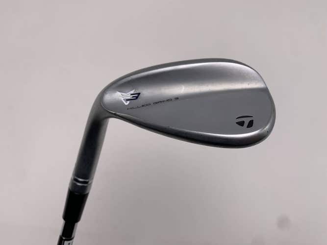 TaylorMade Milled Grind 3 Raw Chrome Sand Wedge 56* 12 DG S200 Tour Stiff LH
